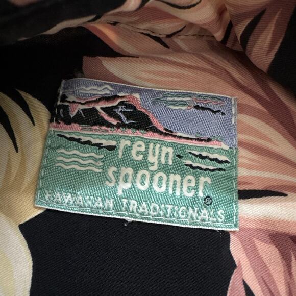 Vintage 90s Reyn Spooner FISH HAWAIIAN Aloha Shirt Size XXL/3XL SINLGE STITCH - Picture 3 of 9